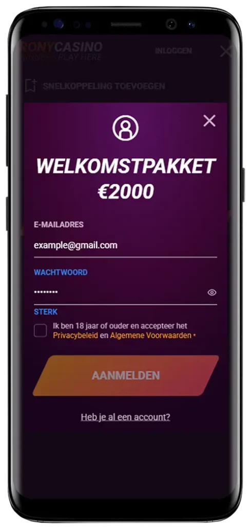 Casino Rony app