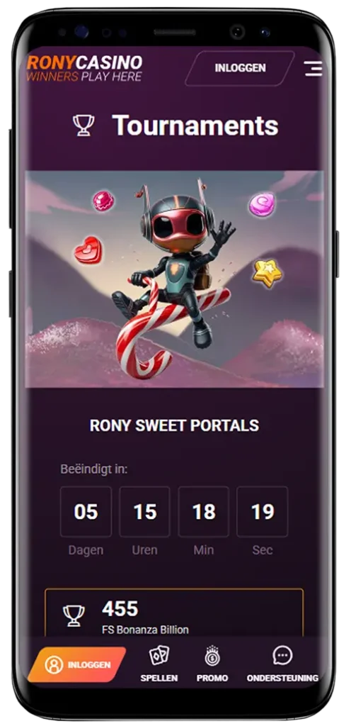 Ronycasino app