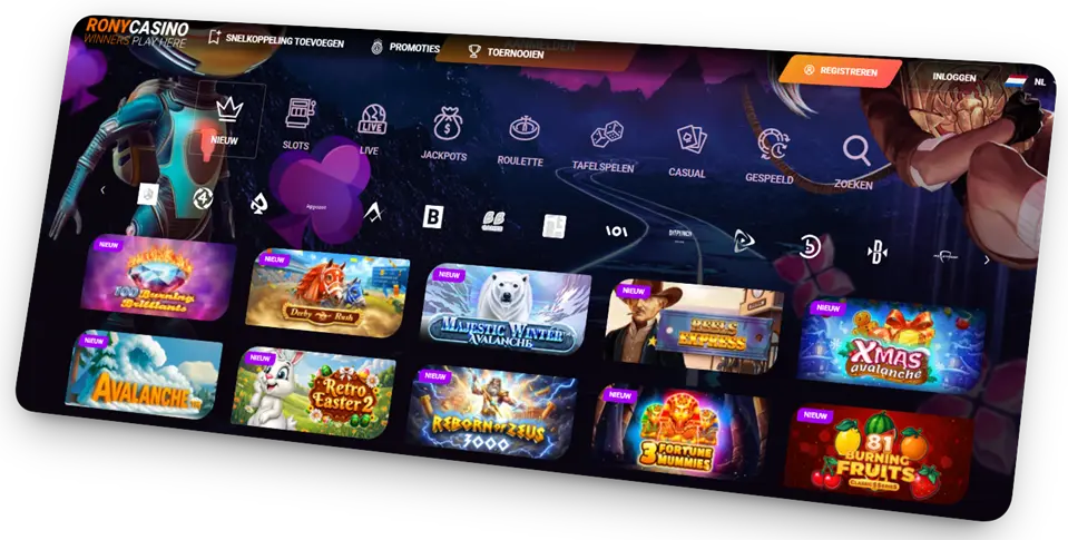 Ronycasino slots